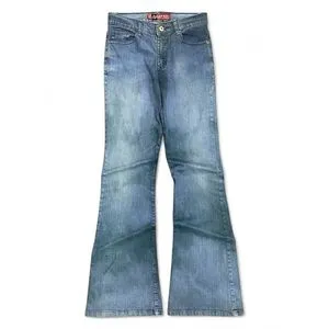 Vintage Bootcut Denim Flare Jeans 