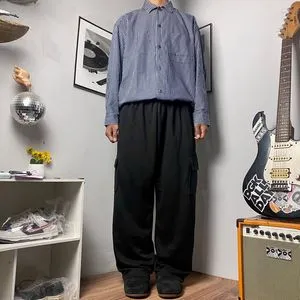 baggy cargo sweatpants