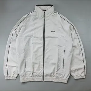Casual Windbreaker Pria white