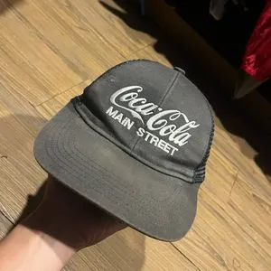 Coca Cola Main Street Embroidered Trucker Caps