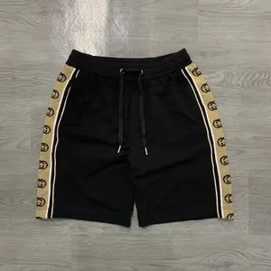 Gucci Casual Short Pria gold black