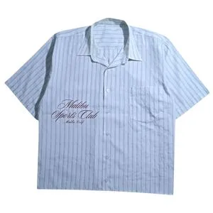 Japanese brand Casual Reworked Casual shirt Pria blue