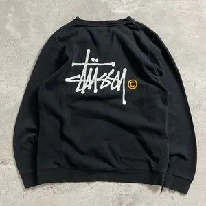 Stussy Sweatshirt 90s big logo stussy