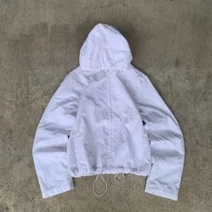 Streetwear Puffer jacket Pria white
