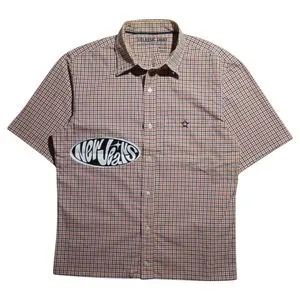 Japanese brand Casual Reworked Casual shirt Pria multicolor