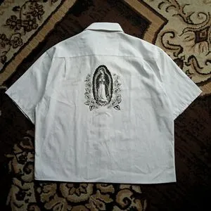 Japanese brand Casual Reworked Casual shirt Pria white