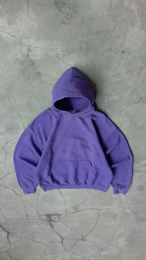 2000's Heavyweight Purple Hoodie Boxy