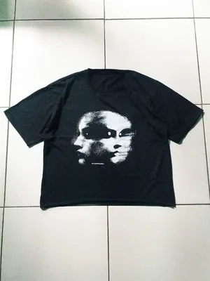 Kaos Boxy T shirt Y2k Skater Streetwear Pria Wanita