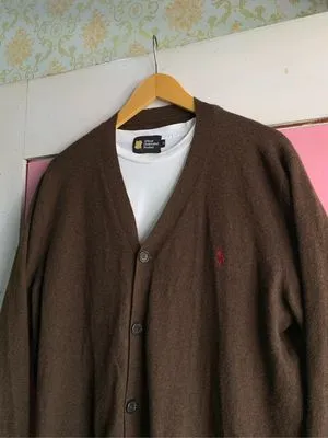 Polo ralph lauren knit cardigan wool