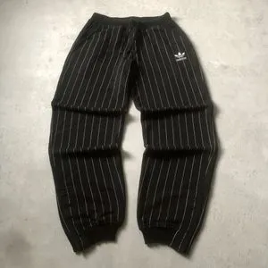 Adidas Vintage Y2K Sweatpants & Joggers Pria white black