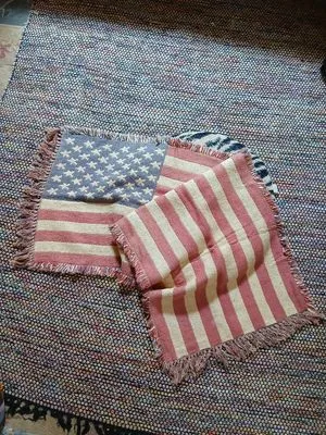 American Flag Vintage rug