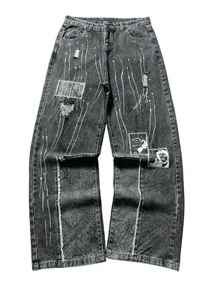 Baggy jeans unique patern