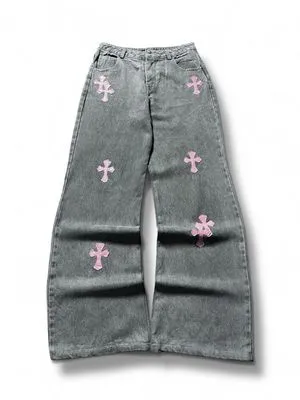 Baggy jeans grey “ Salib “
