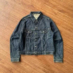 Uniqlo trucker jeans