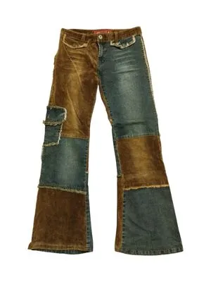 Flare Jeans Patchwork Boot Cut
