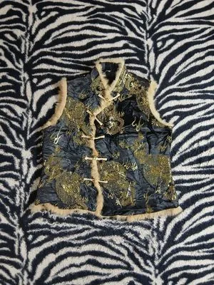 Vtg Vest Chines Traditional