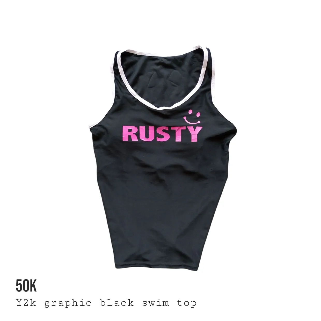 Fairy Emo Swimwear Wanita pink black