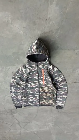 2000's Hoodie Camo Boxy