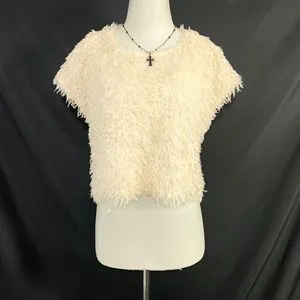 GRL FAUX FUR TOP