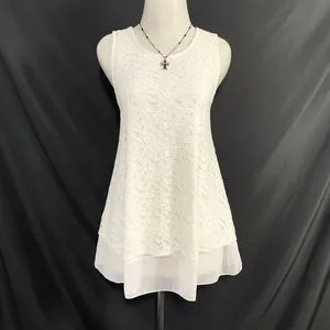 STRANGE HEAVEN LACE TOP LAYERED