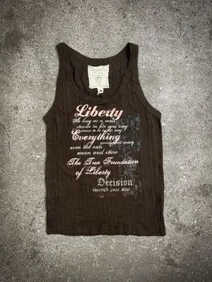 Lasula Poem Thermal Tanktop