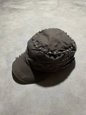 FINALL BOSS🏴‍☠️ Comandoo Cap Grunge Emo Kmrii Style