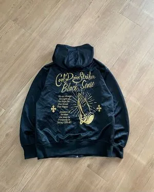 Y2K JAPANESE BRAND CDS BASIC POEM PULLOVER HOOD