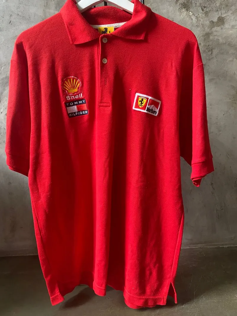 Puma Sportswear Polo shirt Pria red