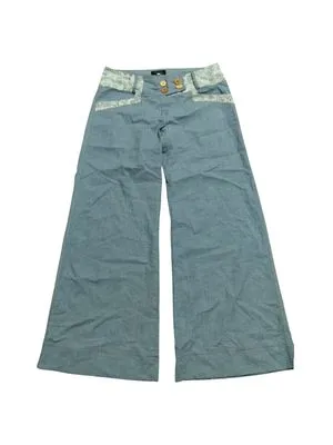 Japanese Brand Wide Leg Jeans