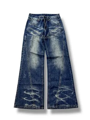 Bootcut Blue wash fade