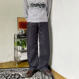 00’s Jeans baggy raw denim