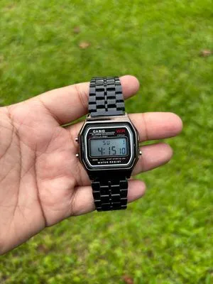 JAM CASIO A159W HITAM