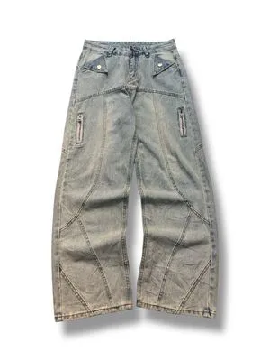 Pecah pola baggy jeans