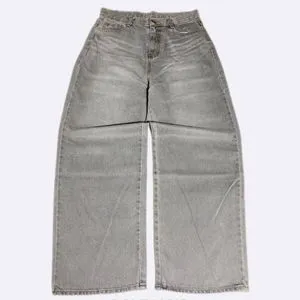 Baggy jeans grey wash