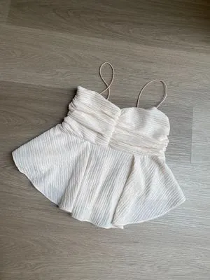 Casual Bralette Wanita pink cream