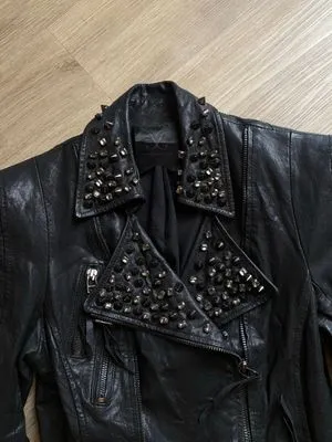 “JESSI NEW YORK” RAMONES LEATHER JACKET