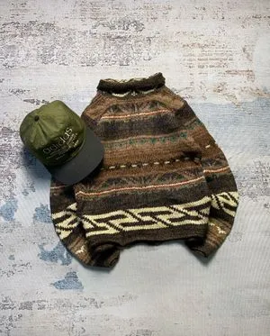 POLOSPORT PATTERN SWEATER WOMEN