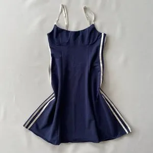 navy mini dress bodycon coquette fairy y2k vintage
