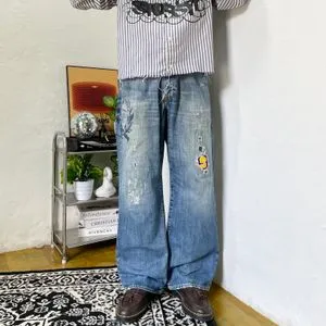 Abercombie and fitch 1996’s denim loose fit