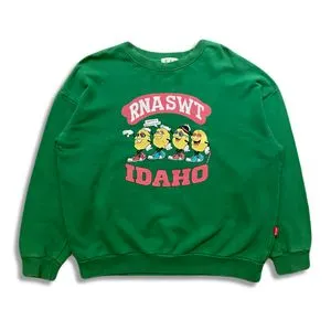 Vintage Streetwear Sweatshirt Pria green