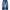 “UNKNOWN” Blue Prewash Contrast Fade Jeans Pants (Regular Fi