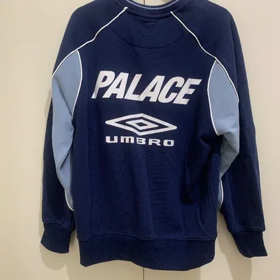 Palace x Umbro Warm Up Crew Blue - Preloved