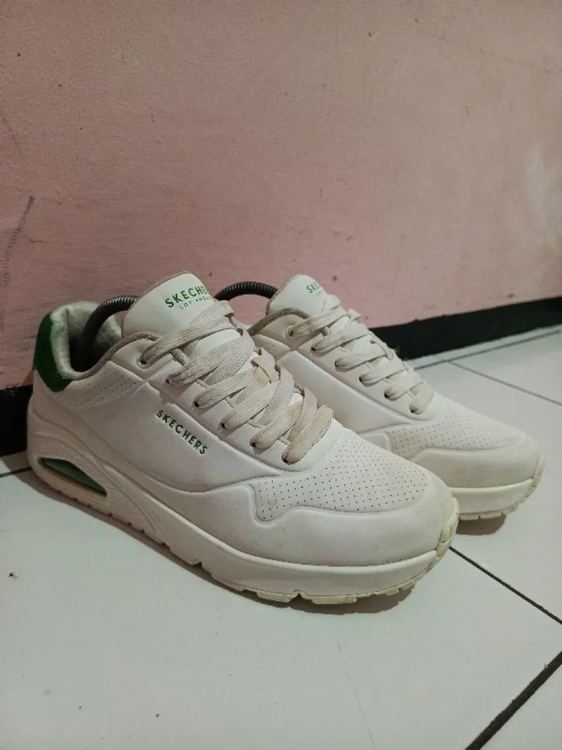 Skechers Los Angeles Street Uno White Green photo 1