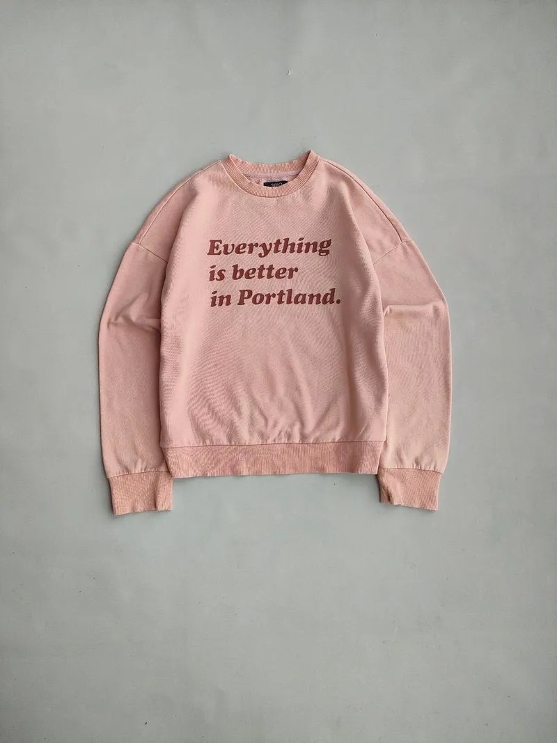 Spao Pink Sweatshirt photo 1