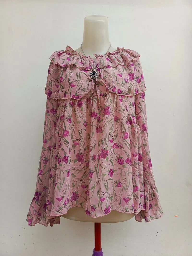 blouse floral photo 1
