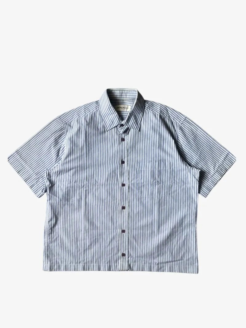 Boxy Shirt Short Sleeve plaid by WIN ALL photo 1