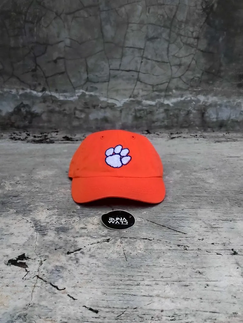Top of the World Orange Clemson Tigers Team Logo Washed Adju photo 1