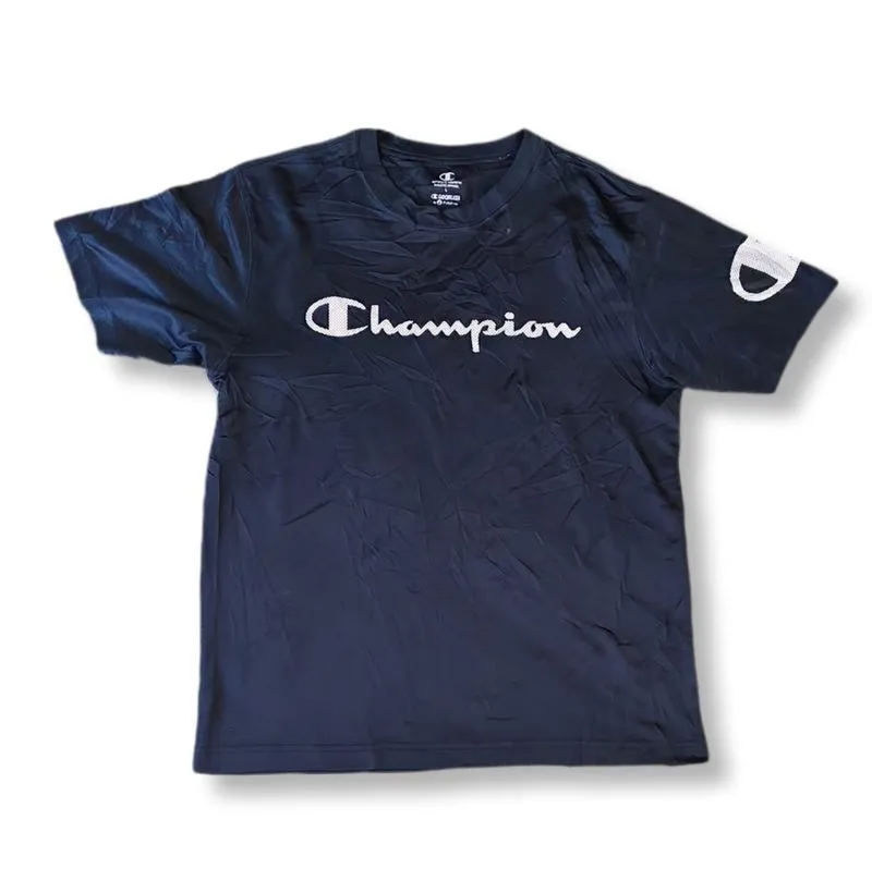 CHAMPION ODORLESS BLACK JERSEY T-SHIRT | KAOS | MNZA 2 photo 1