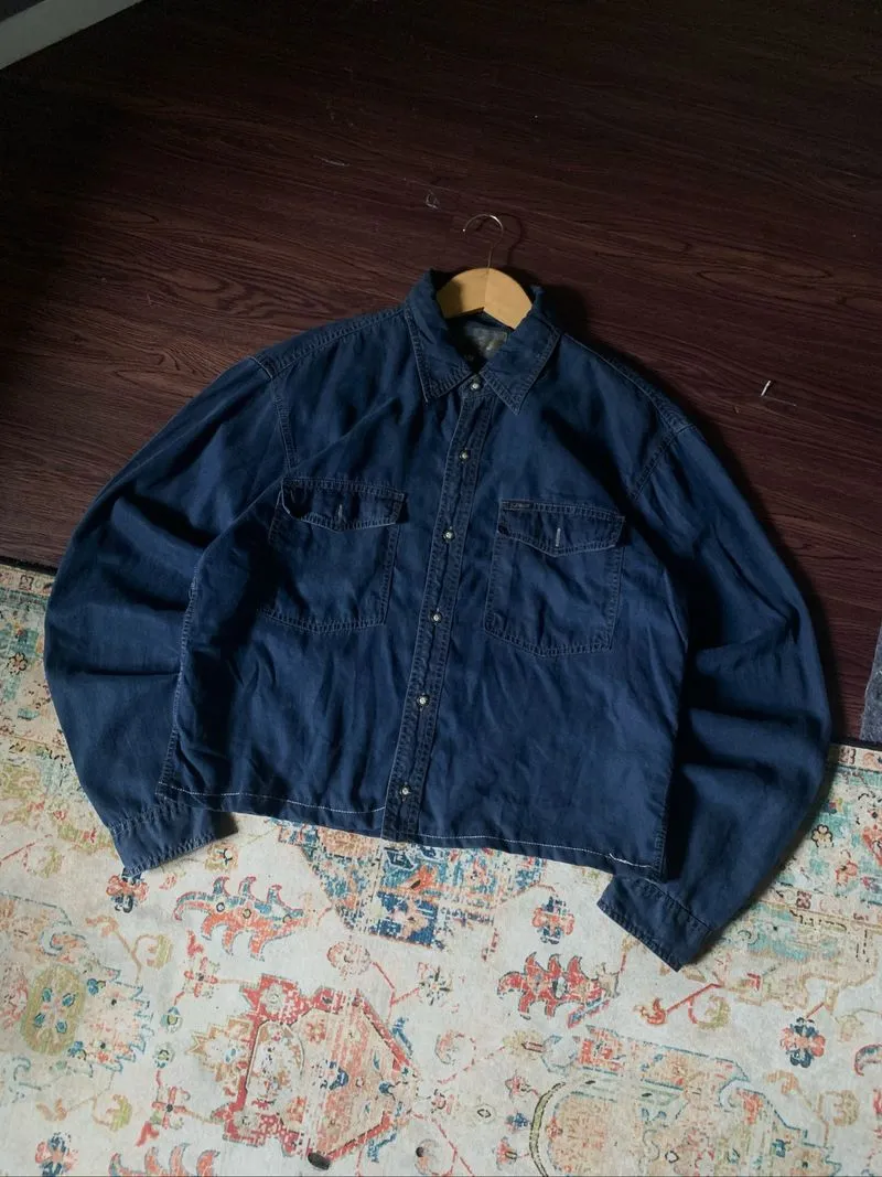 SHIRT DENIM BOXY FIT photo 1