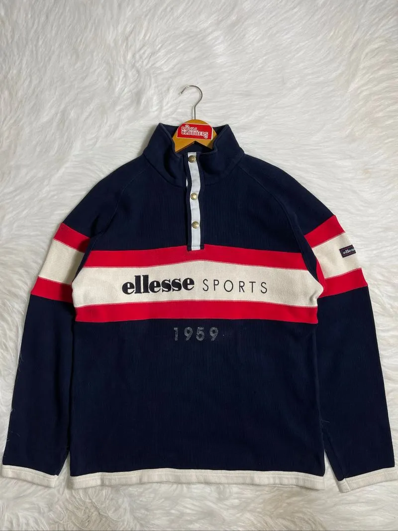 Crewneck half button ellesse second (4015) photo 1